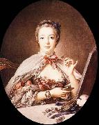 Marquise de Pompadour at the Toilet-Table, Francois Boucher
